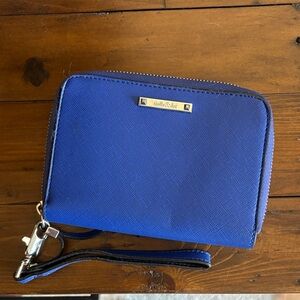 Stella & Dot Blue Key & Card Holder